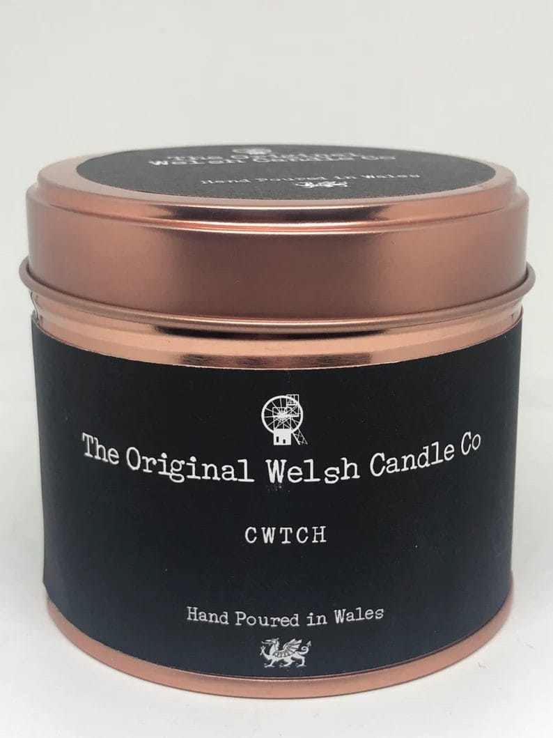 Handmade Welsh Cwtch Candle