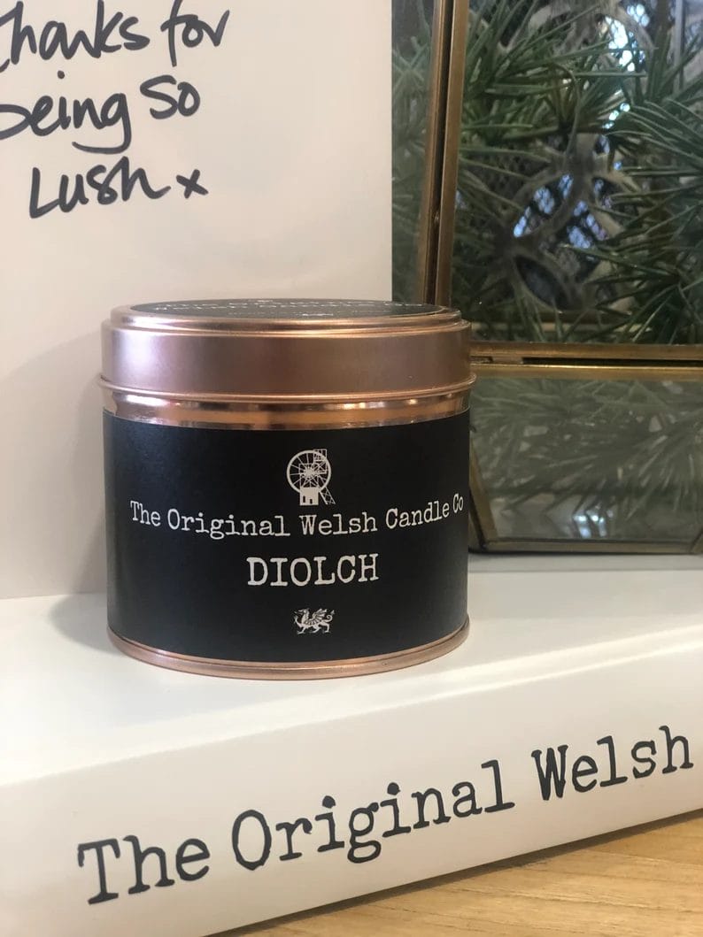 Diolch Handmade Candle