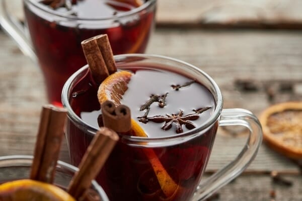 christmas mulled wine,